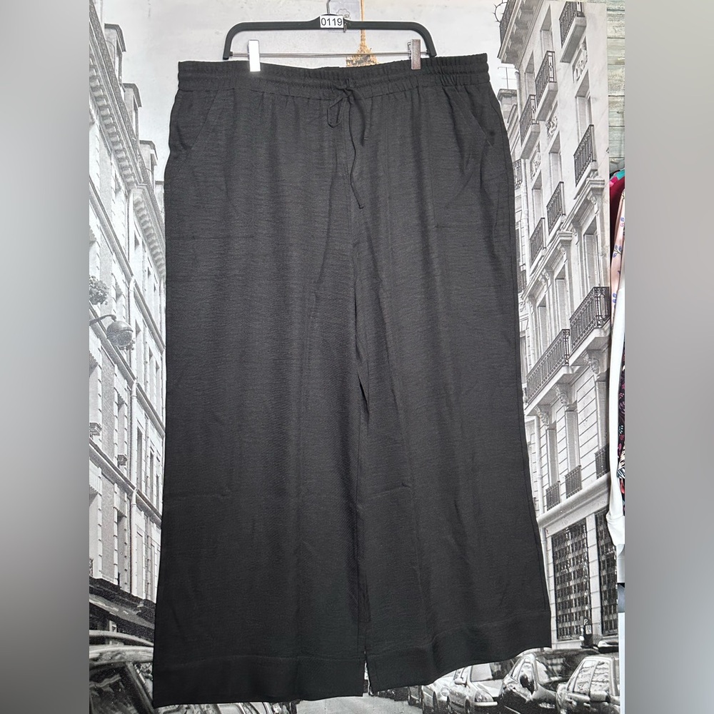 196. Indigo Thread Co. Black Wide Leg Pant NWOT